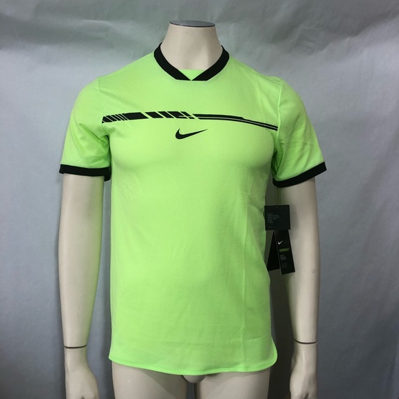 Nike Other - Nike Rafa Aeroreact Challenger Green Tennis Shirt